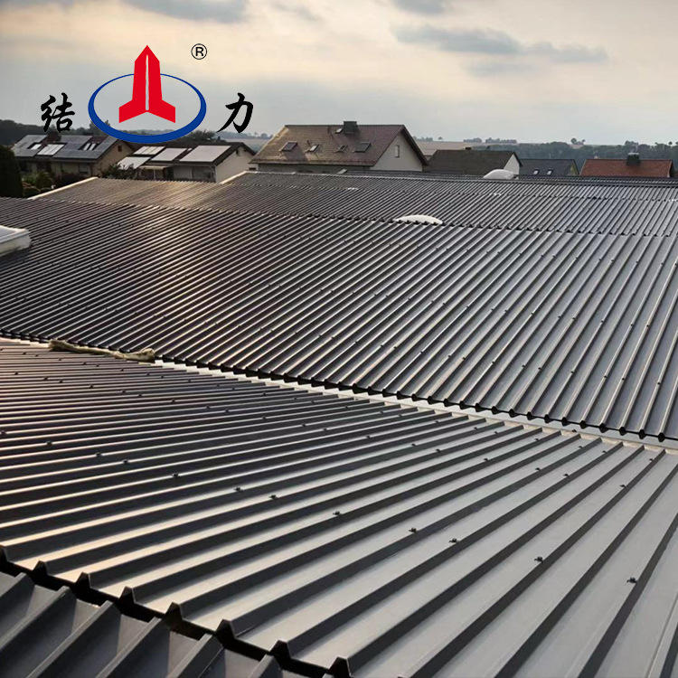 1050型asp钢塑复合瓦 psp防腐瓦 塑料彩钢瓦 a级防火 耐酸碱