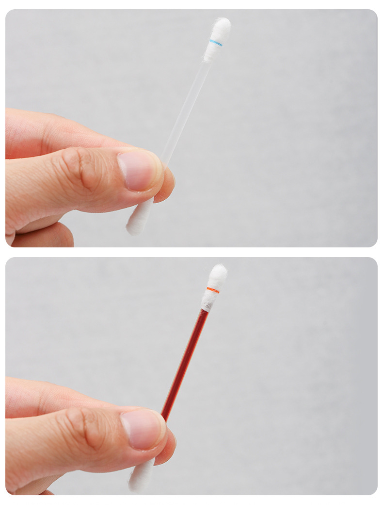 家倍呵护医用伤口消毒液家用棉棒折断式 酒精棉签 一次性便携30支