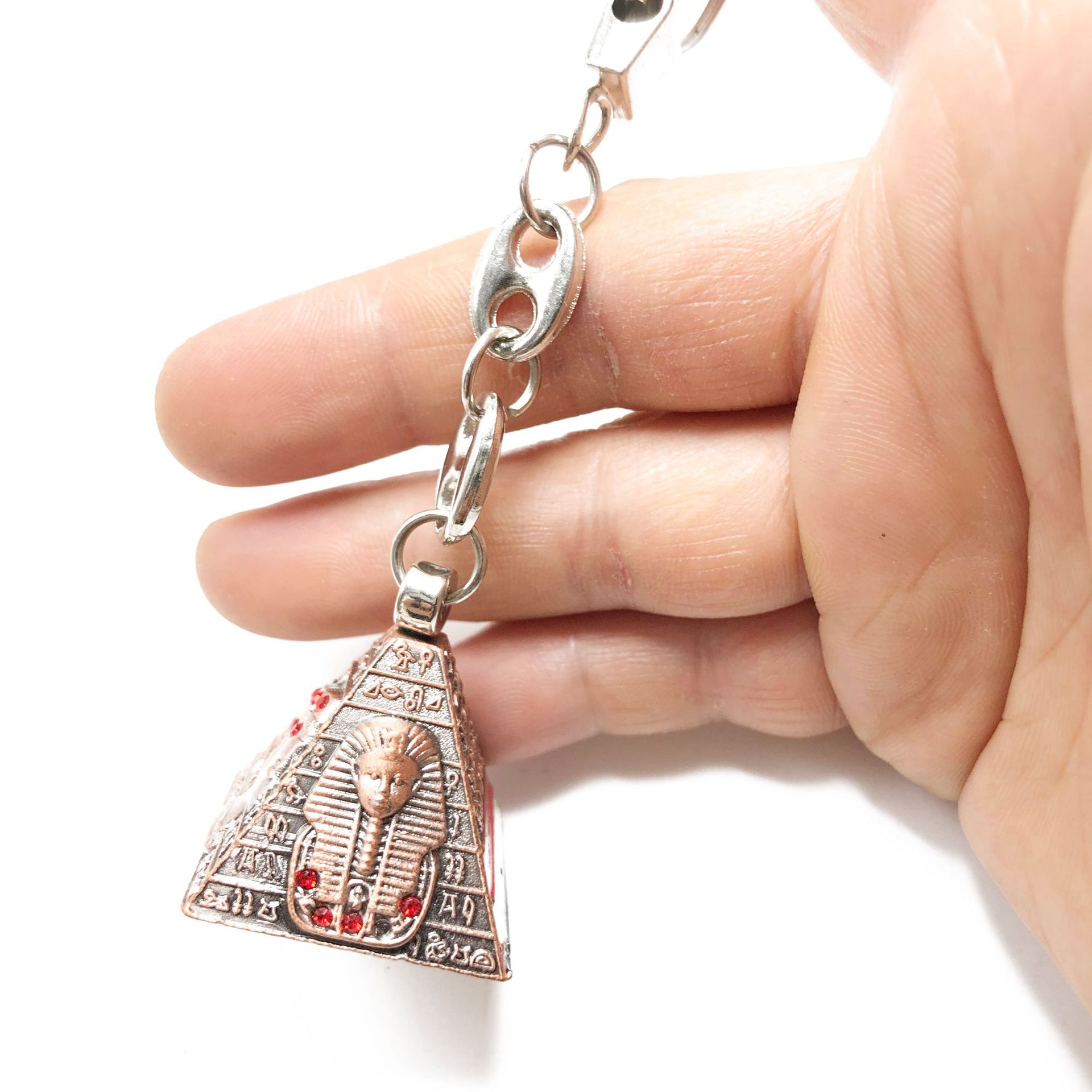 埃及金字塔狮身人面像旅游纪念品工艺品礼品金属合金钥匙扣