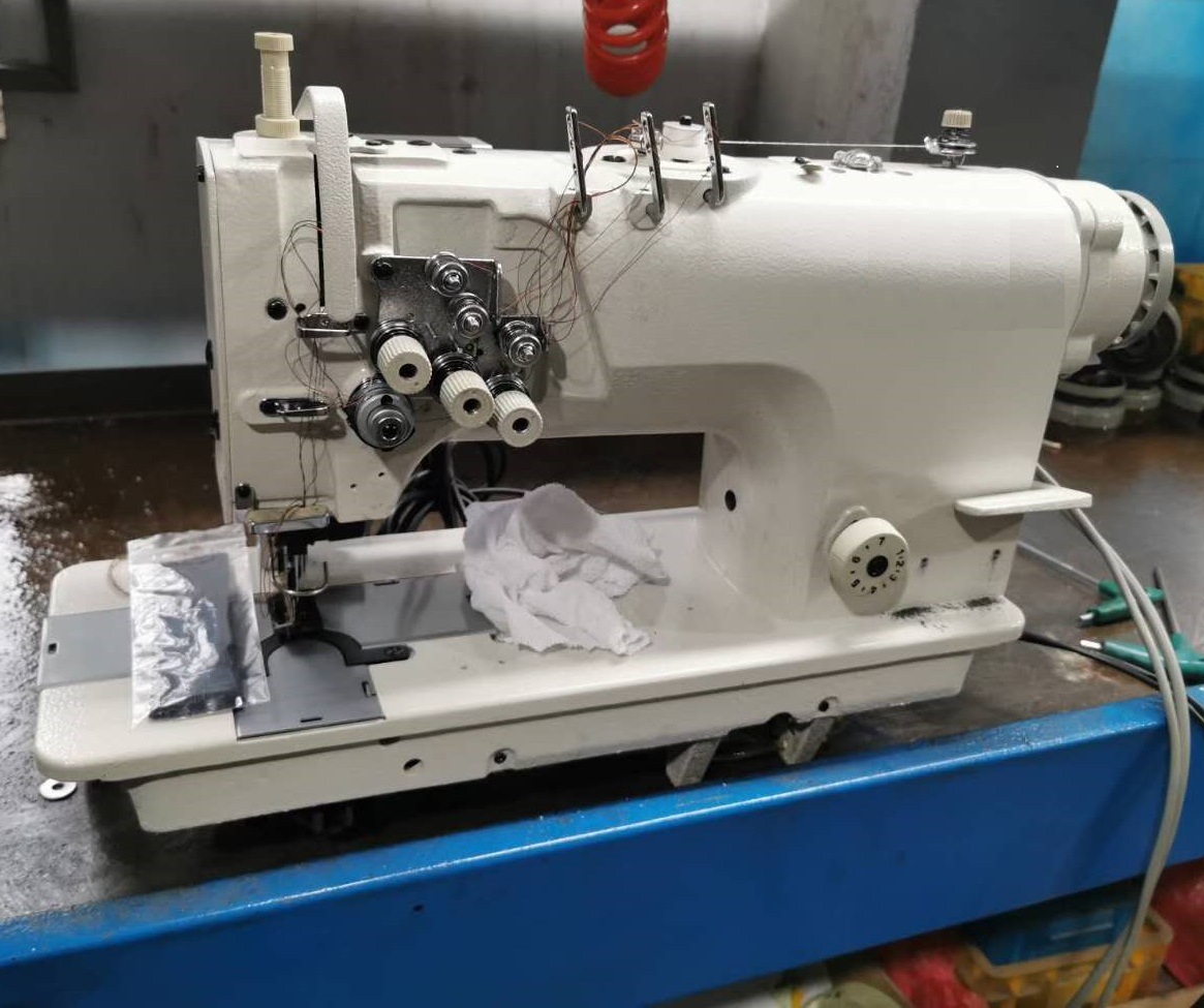 三针平缝机直驱平车 qianye 平三针工业缝纫机厂家直销