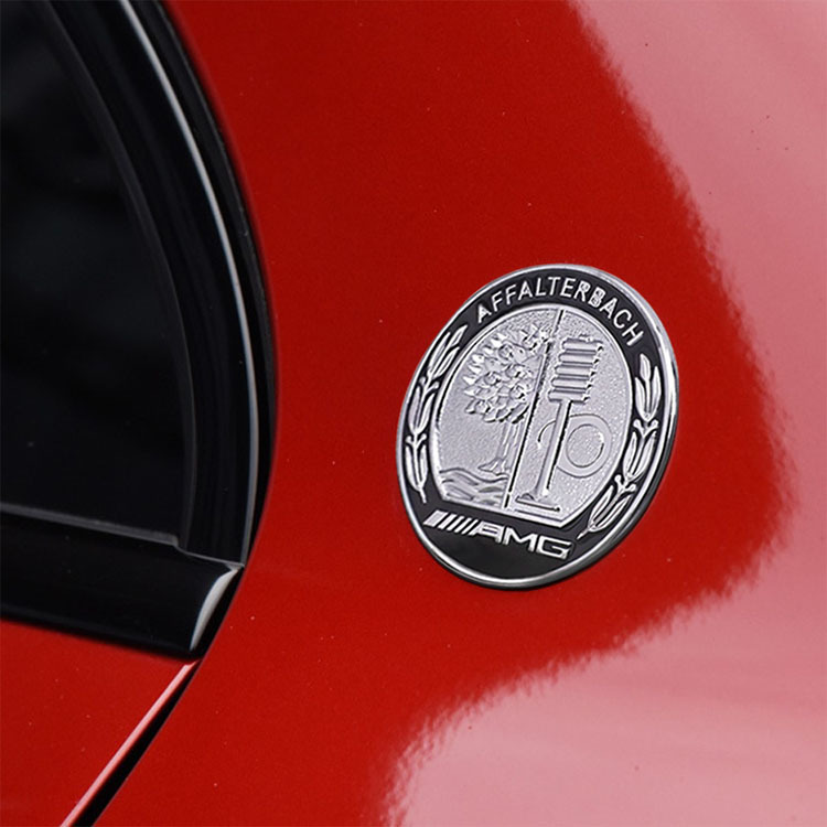 奔驰a35l后窗车标a/b/c/e/s/glegla苹果树车标 c柱装饰苹果树标志