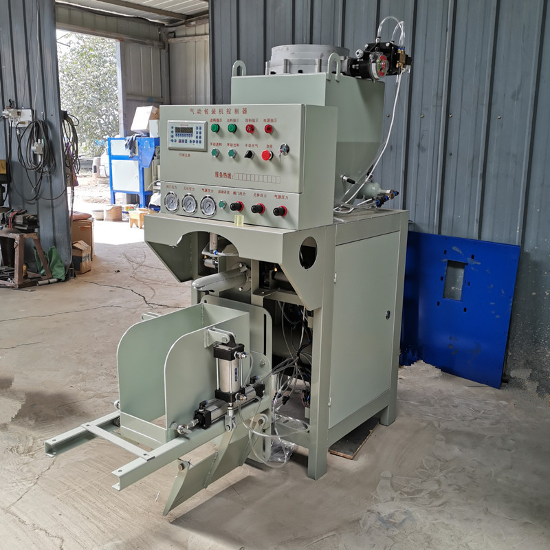 多用途烘干砂灌包机 自动称重石英砂灌装机械 单嘴气流包装机