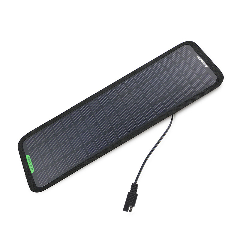 allpowers便携太阳能汽车电瓶充电器5w防水太阳能充电板工厂直销