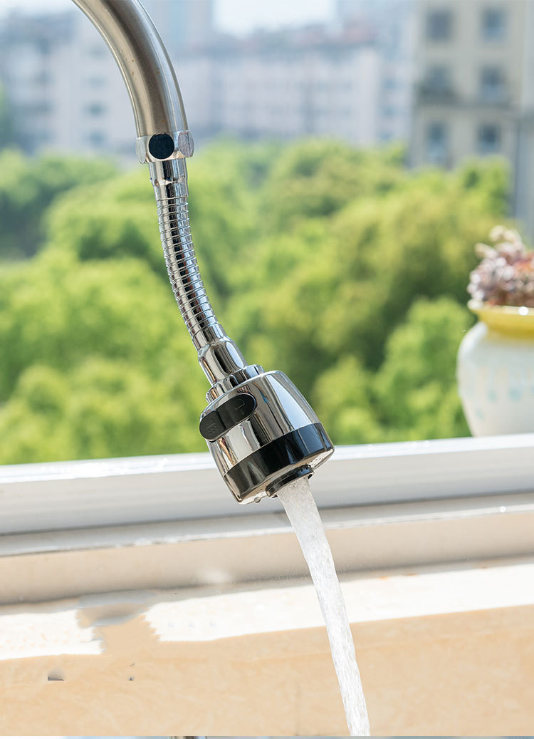 可定型万向起泡器水龙头增压花洒厨房水龙头延长过滤节水器出水嘴