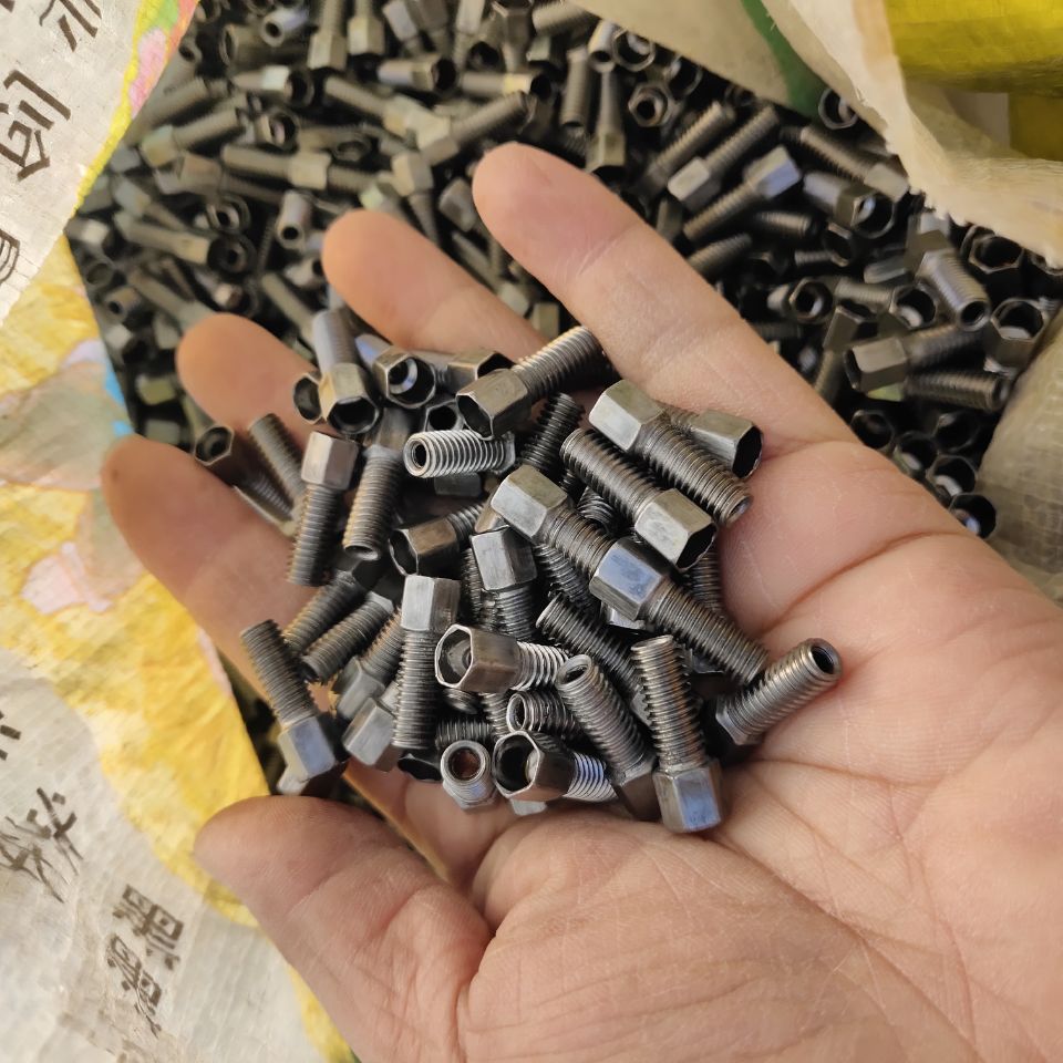 自行车空心丝/钳形闸空心丝/调节螺丝/穿线丝/闸线丝/6个刹车线丝