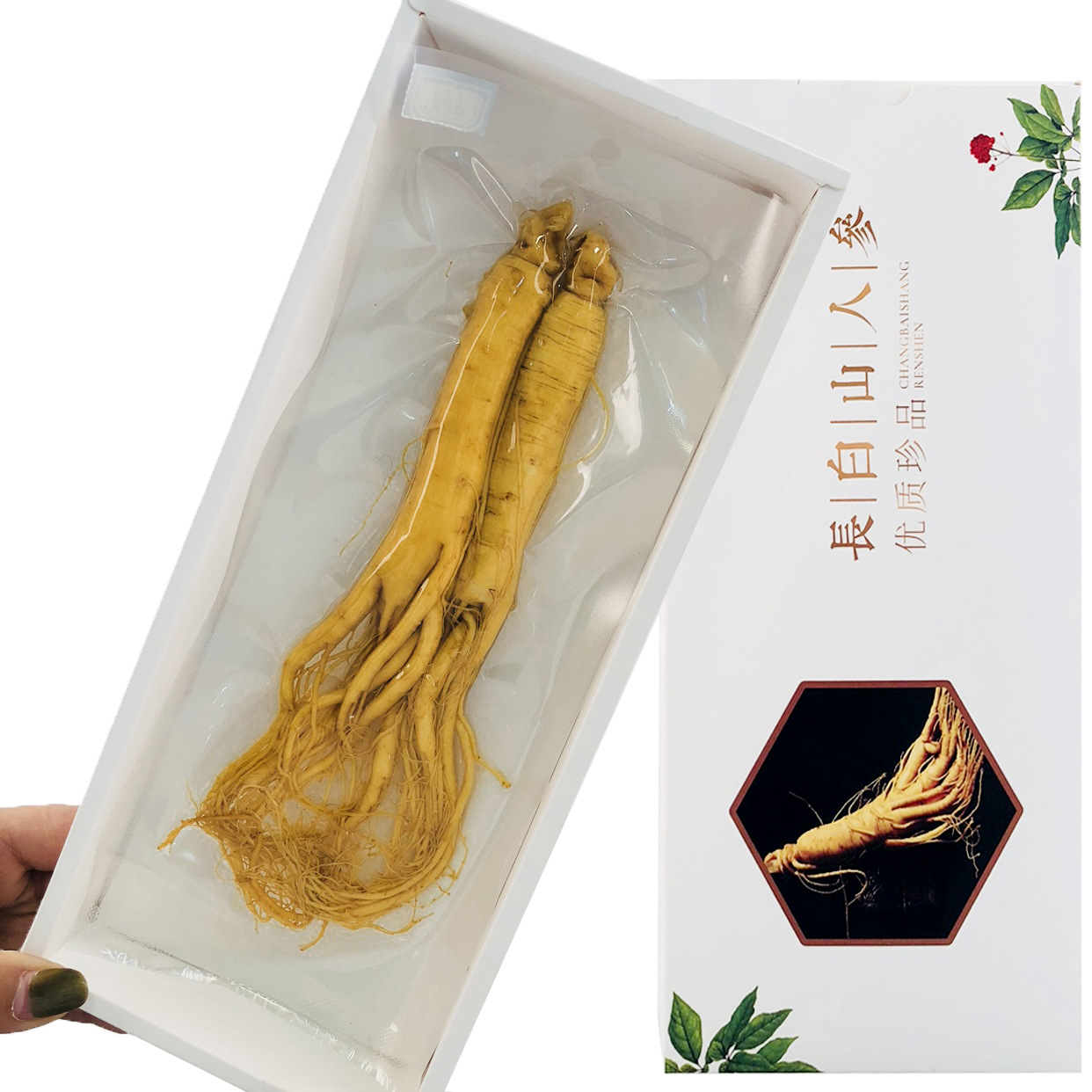 东北特产长白山人参 礼盒装150g 会销礼品泡酒参 鲜人参大量批发