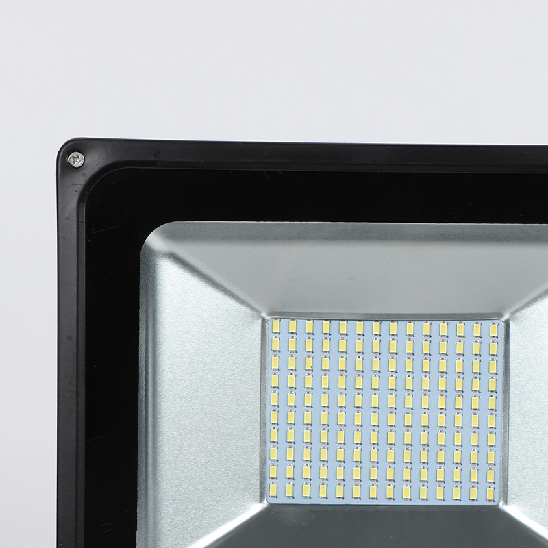 Led Square Floodlight 50W Outdoor Waterproof Advertising Outdoor Lighting Highlight Projection Lamp Courtyard Workshop Street Lamp