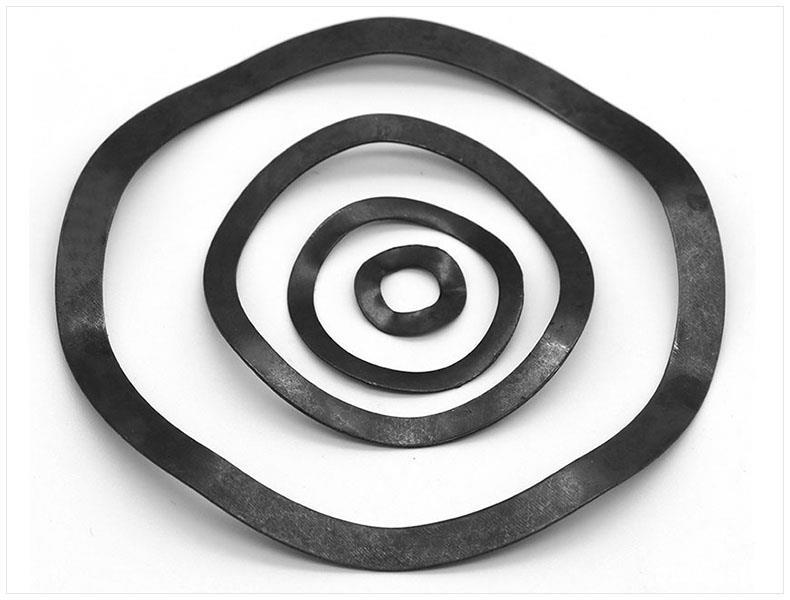 一件包邮三波峰垫圈多波形弹簧波型垫片波浪垫圈弹性波垫圈【m6-m