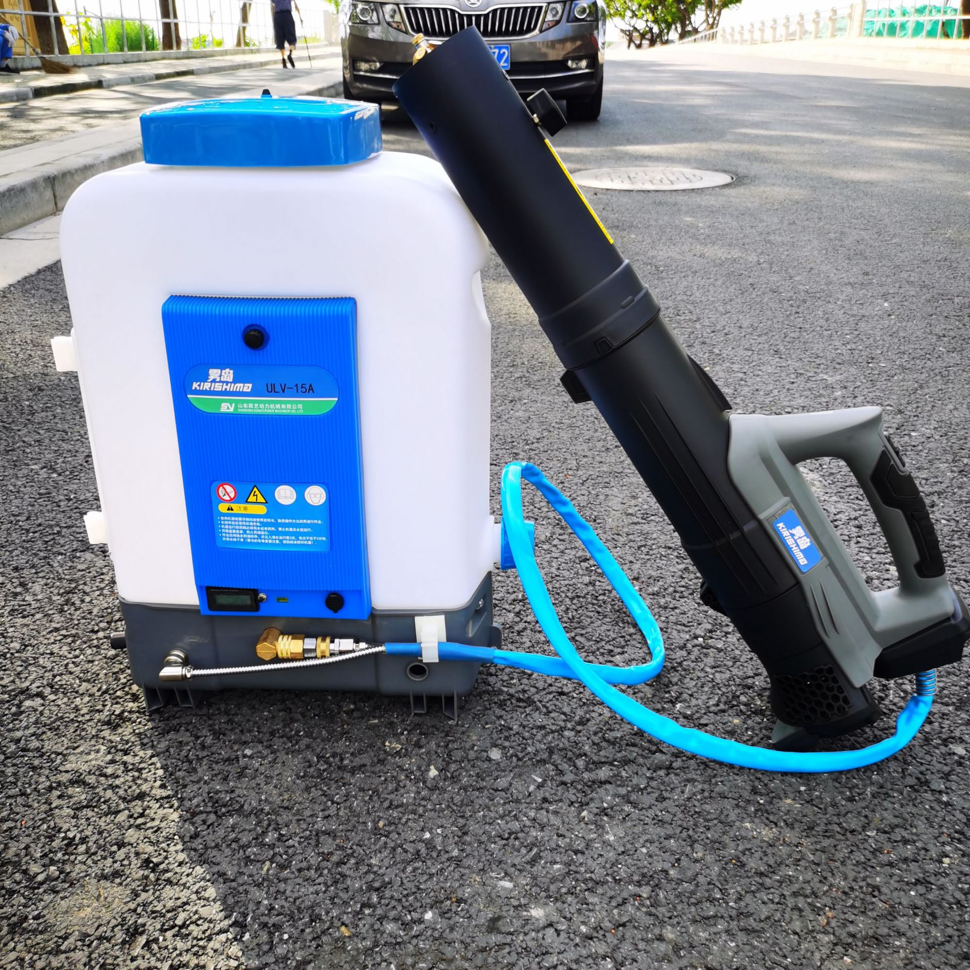 雾岛ulv-15a电动超低容量喷雾器锂电池两用消毒用喷雾器