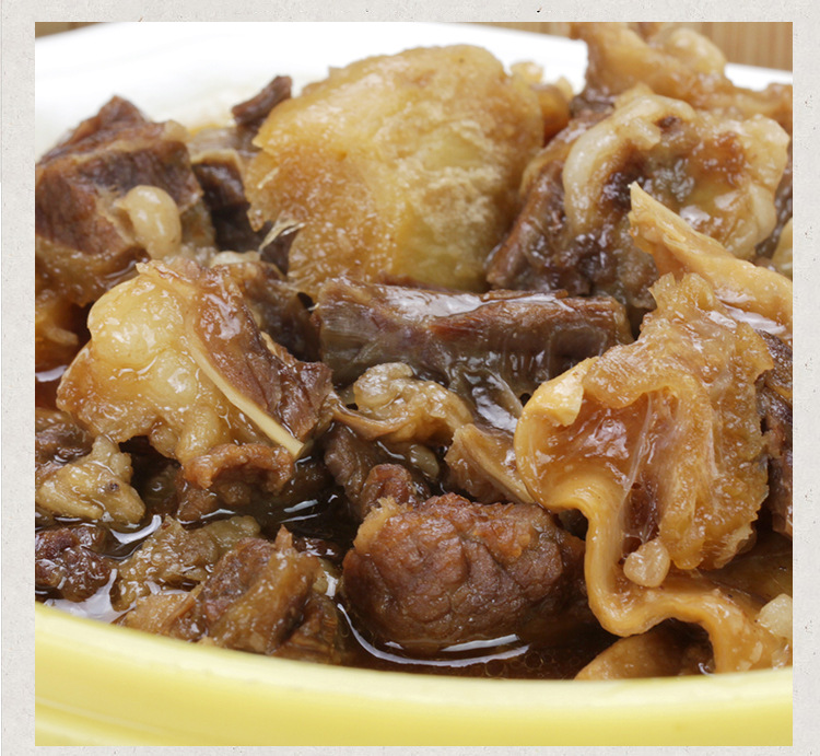 十五道风味调味熟牛腩 速冻飘香火锅牛腩 即食1斤红烧牛腩面商用