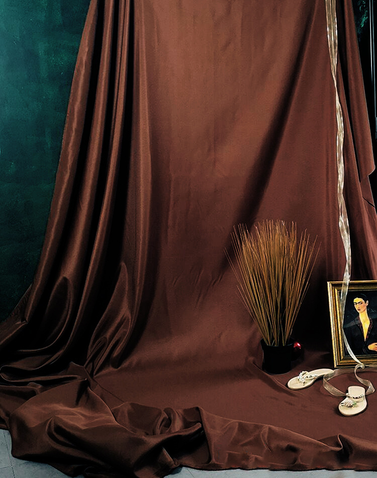 直播背景墙可移动网红服装店拍照布窗帘复古欧美风生日ins挂布