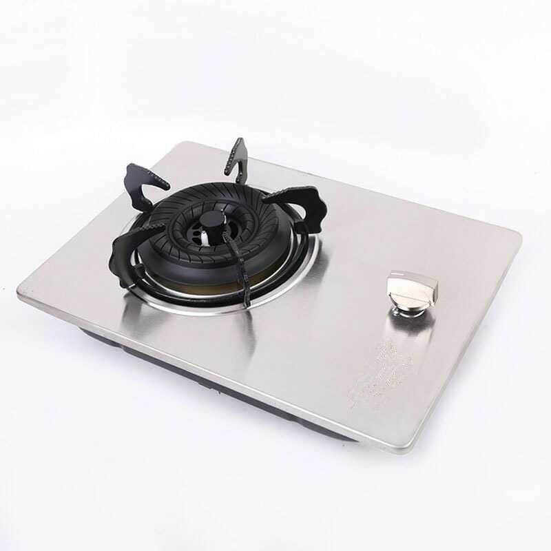 不锈钢家用沼气灶猛火单灶单眼燃气灶天然气灶台嵌入式液化气节能