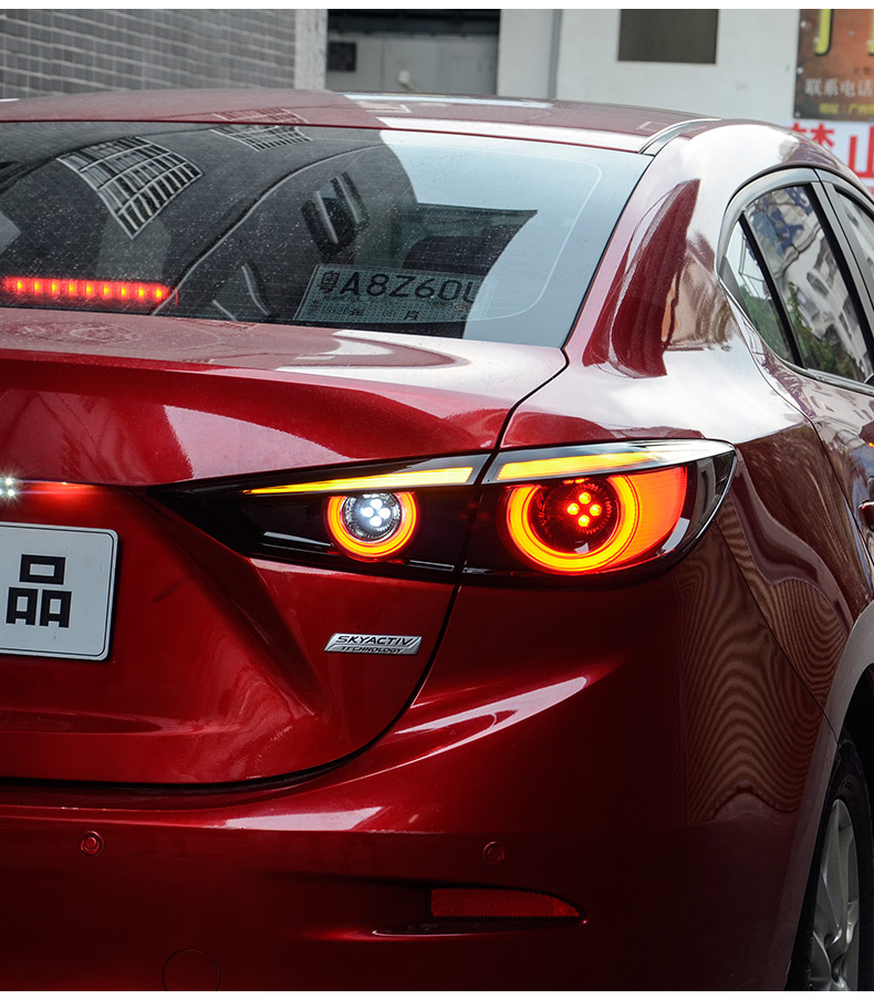 尾灯总成(带跑马呼吸)一边是否是总成是适用车型年份14-19款马自达