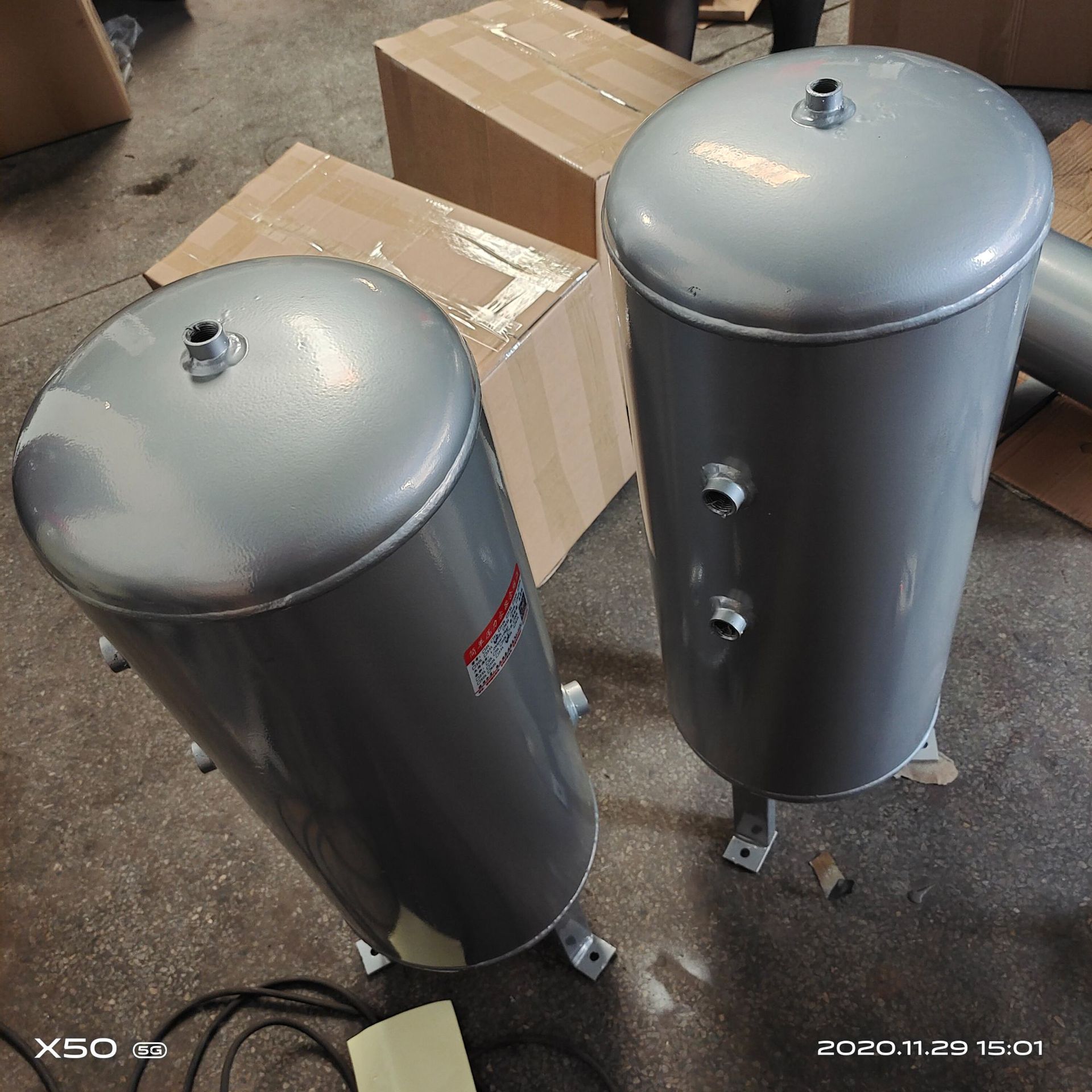 批发深圳现货30升储气罐压缩空气储气罐压力小型储气罐