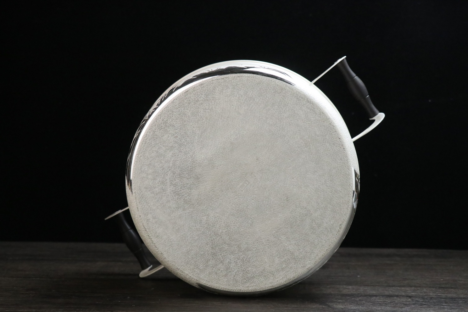 真银天下银锅 纯银999火锅足银手工实用电磁炉多用银锅玻璃盖家用