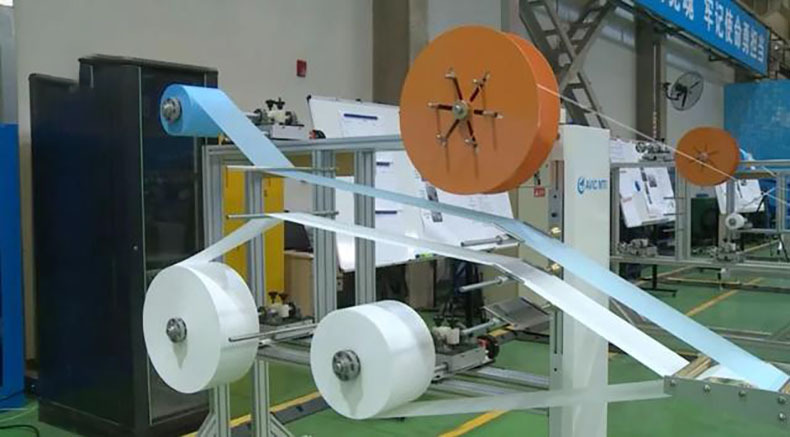 一次性口罩机一拖二口罩机器 三层口罩生产机器高速生产批发