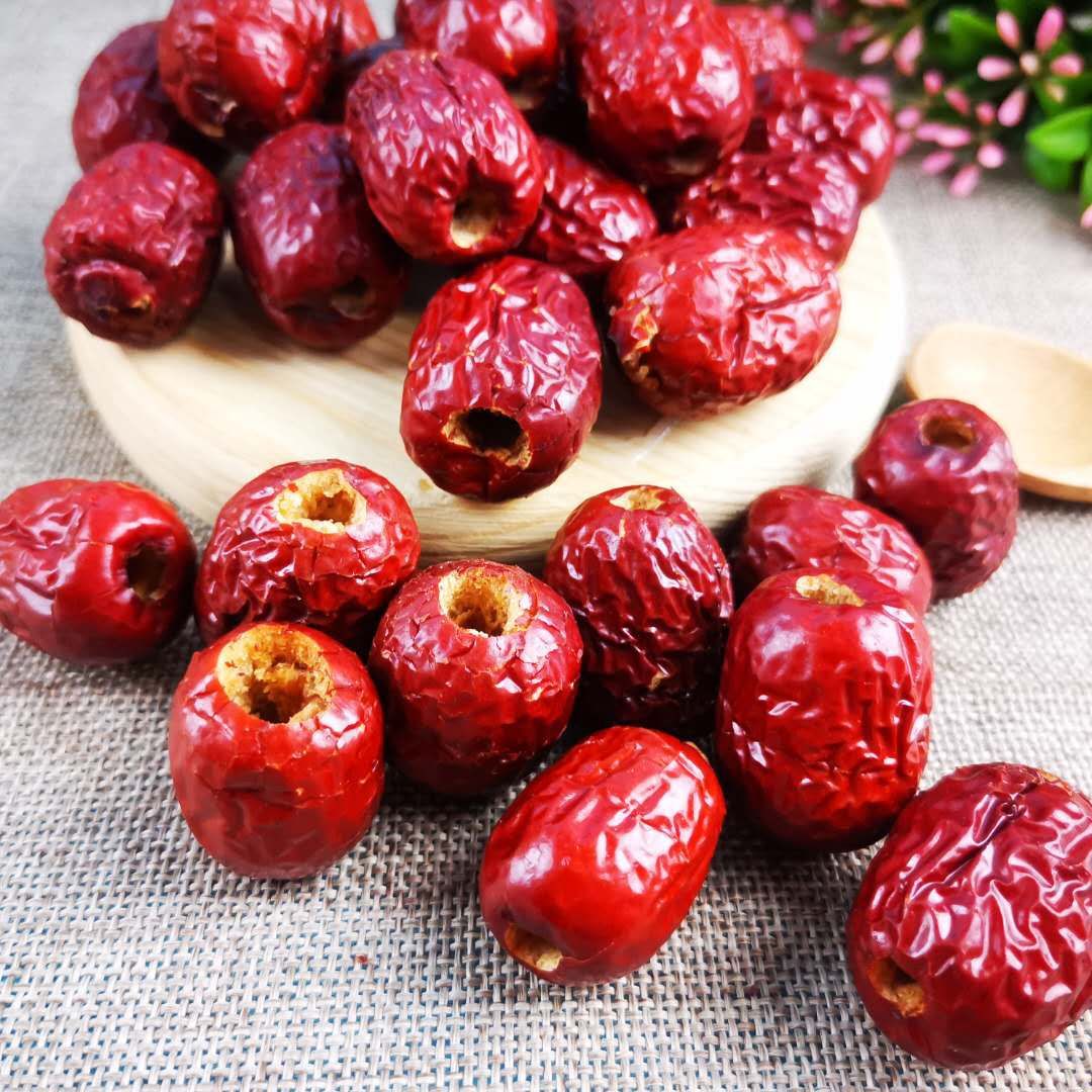 新疆无核红枣 去核灰枣 空心 若羌红枣 无籽 煮粥零食500克