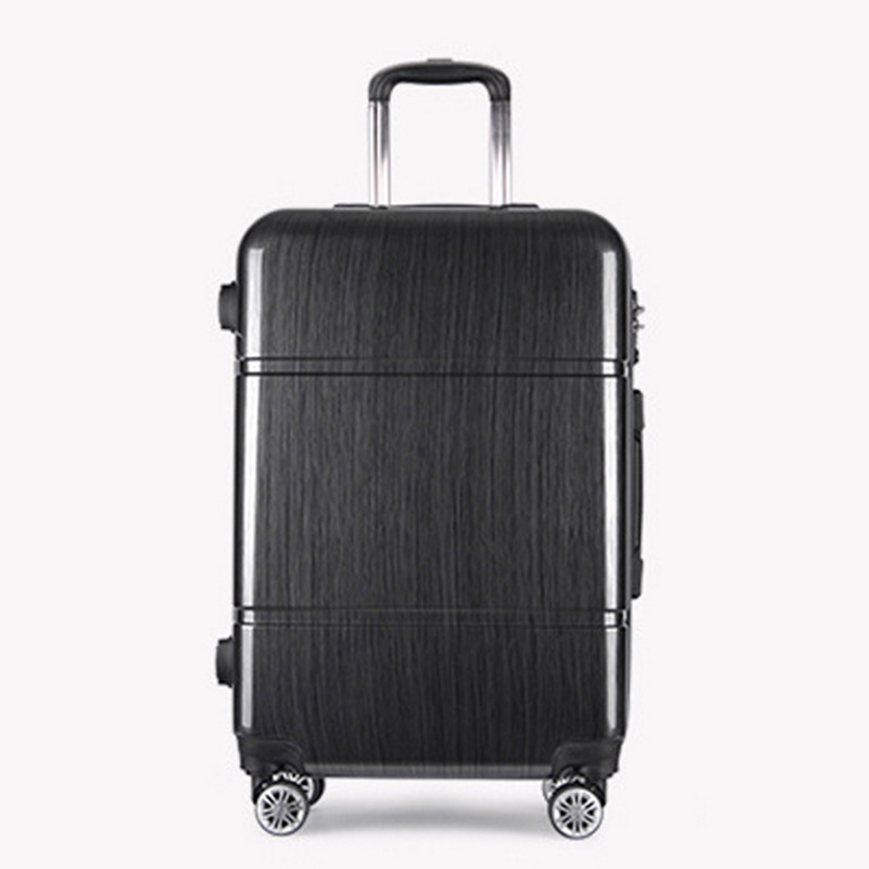拉丝镜面pc万向轮tsa海关锁拉杆箱24商务登机箱28出国行李箱批发