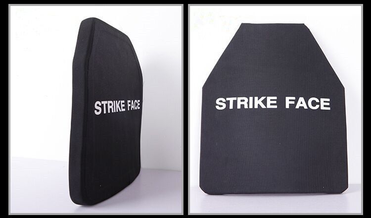 凯夫拉防弹插板 防护背心内置胸插板 nij三四五级pe组合防陶瓷板