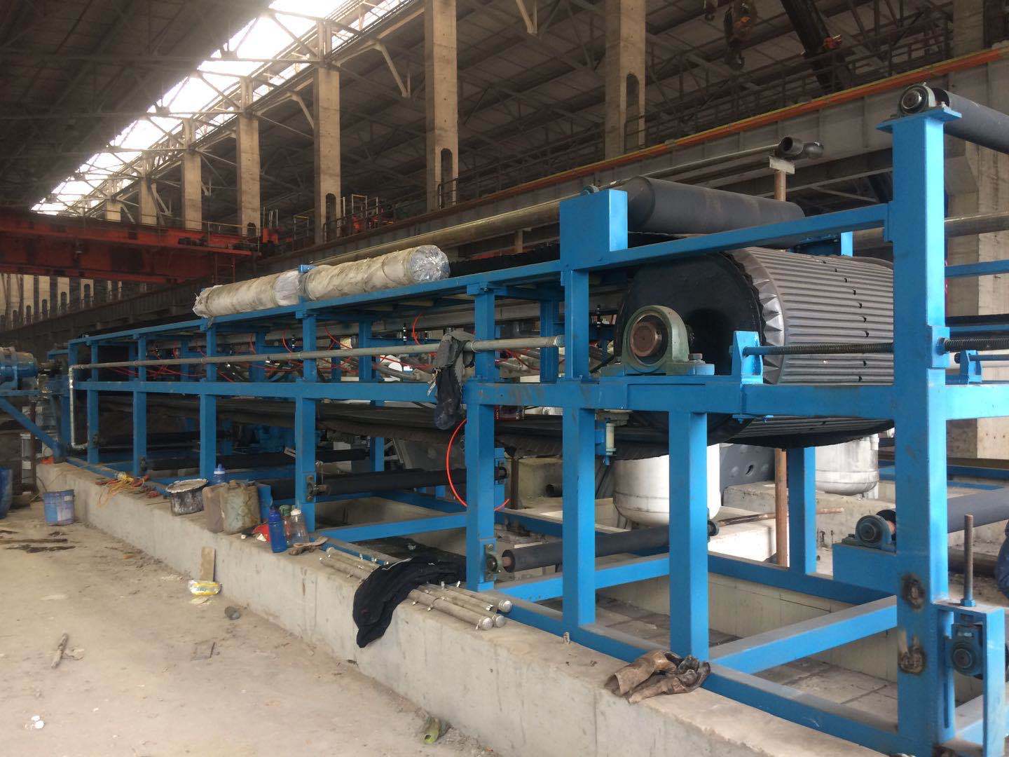 橡胶真空带式过滤机 真空皮带过滤机 石膏脱硫脱水机