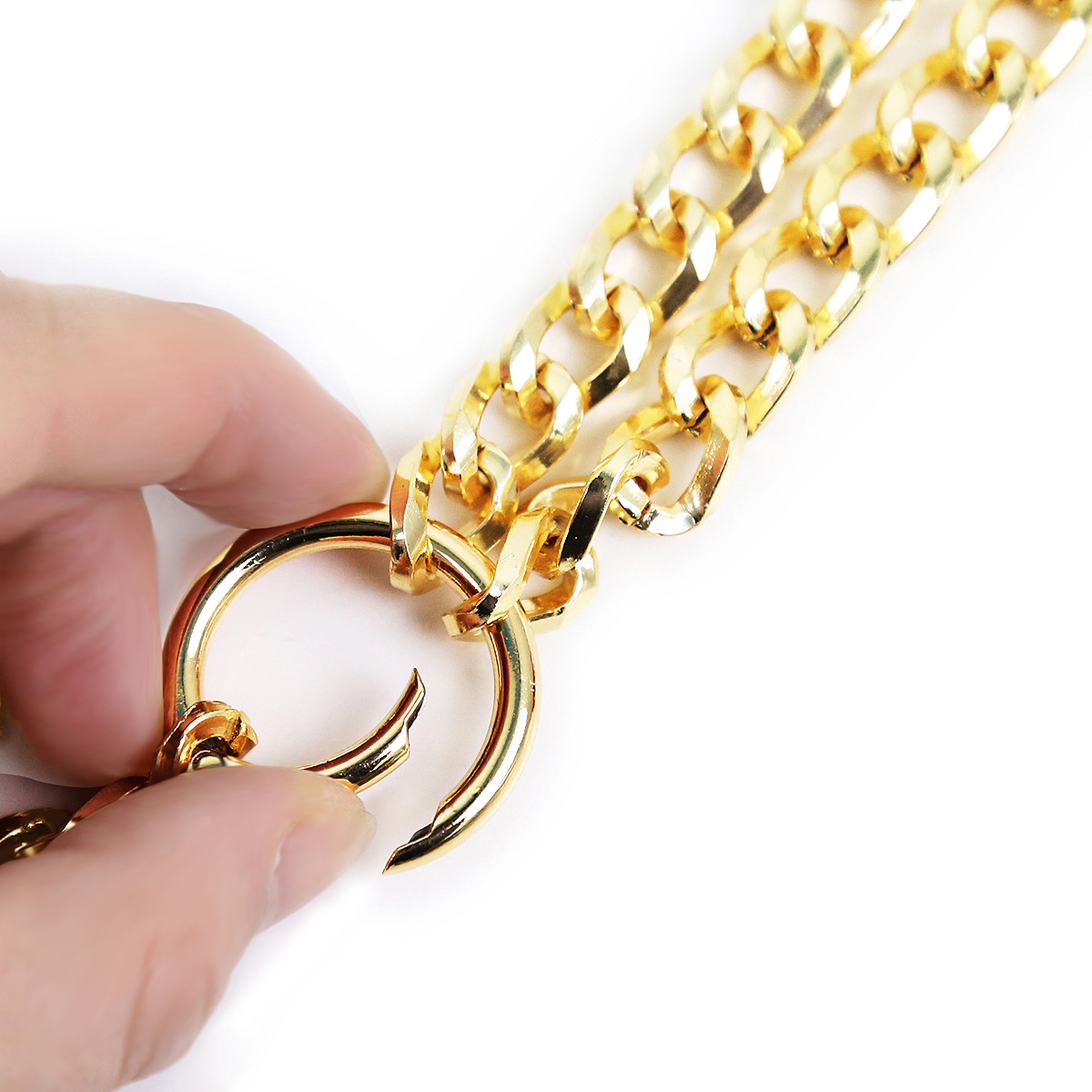 工厂店批发情趣用品铁链颈套项圈狗脖套金属狗链子热卖亚马逊货源