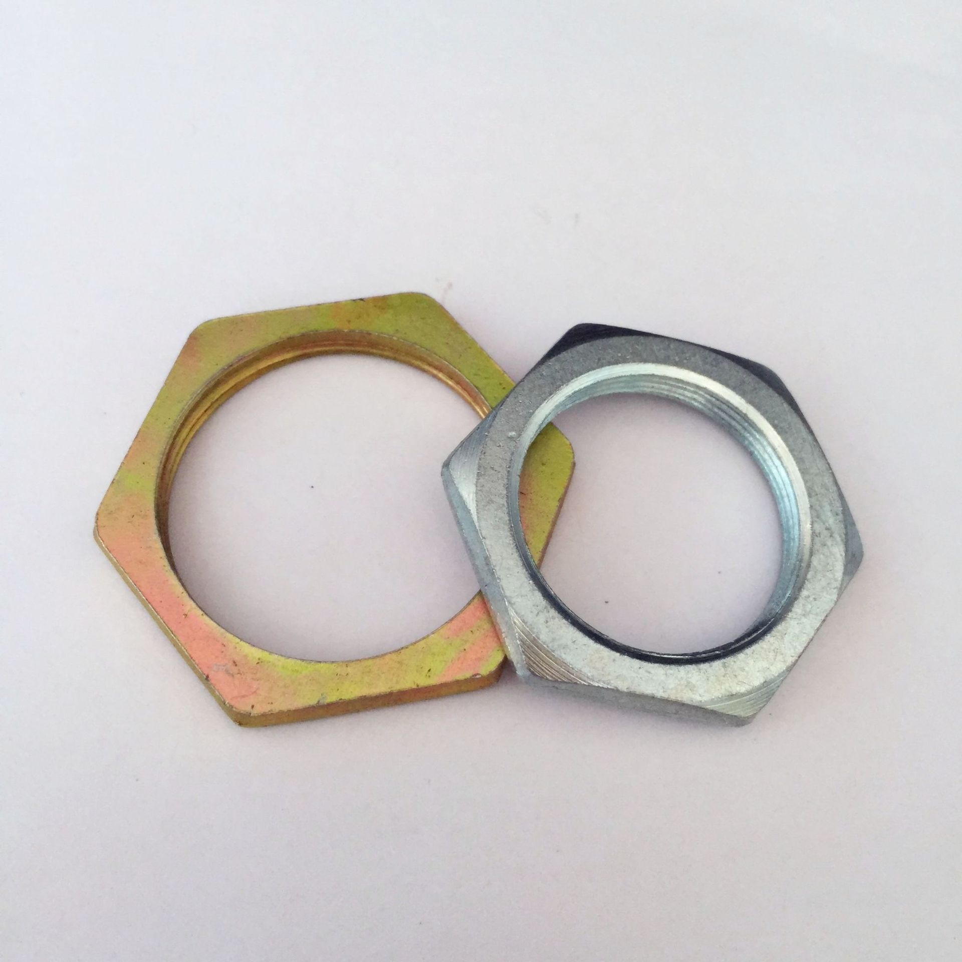 gb808小六角特扁细牙螺母 扁螺母 冲压螺母 灯饰螺母螺帽生产厂家