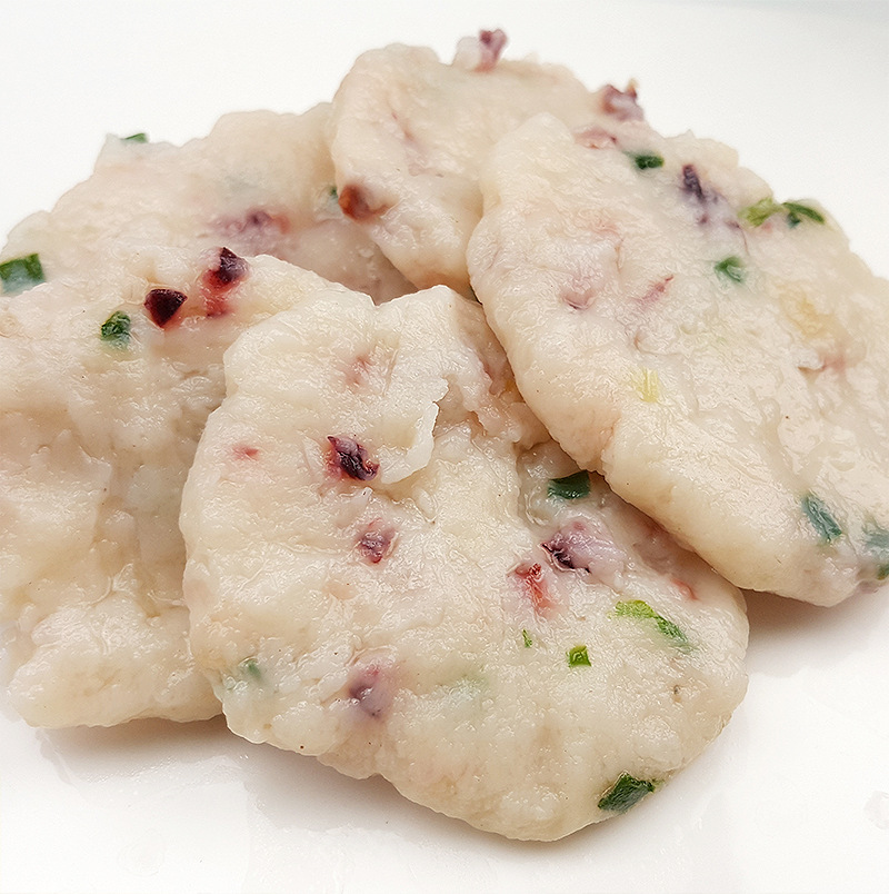 博贺渔港新鲜章鱼饼 煎炸火锅烧烤网红食材 海鲜章鱼儿童早餐