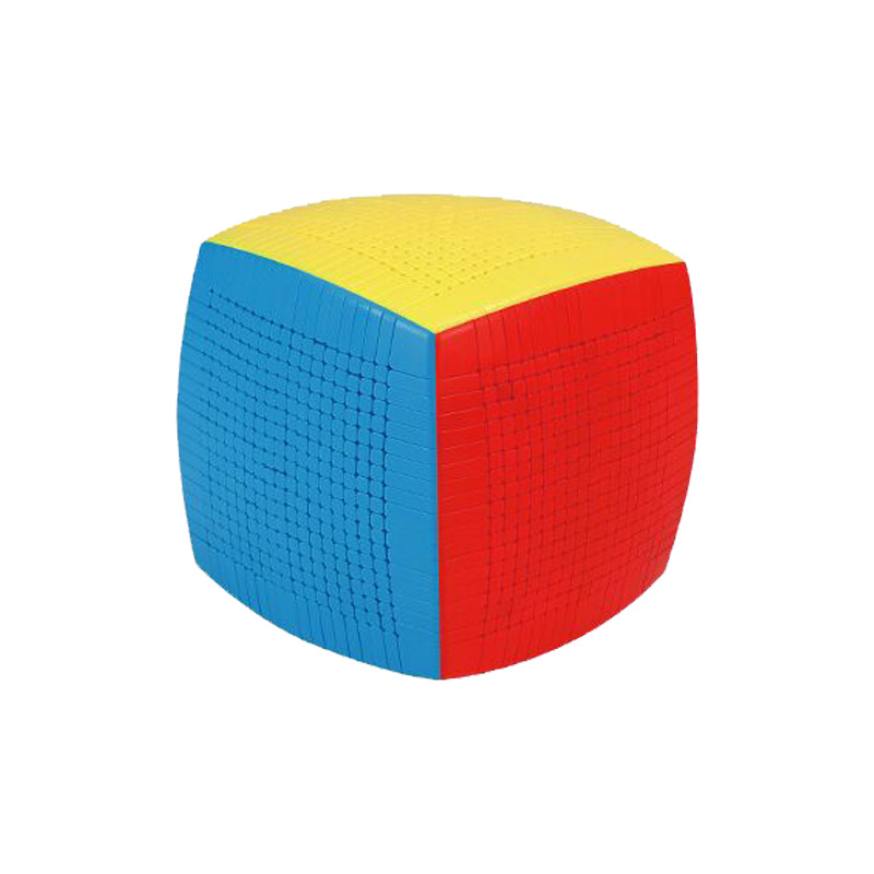 圣手19阶免贴纸实色高难益智成年礼物可收藏圣手十九阶魔方批发