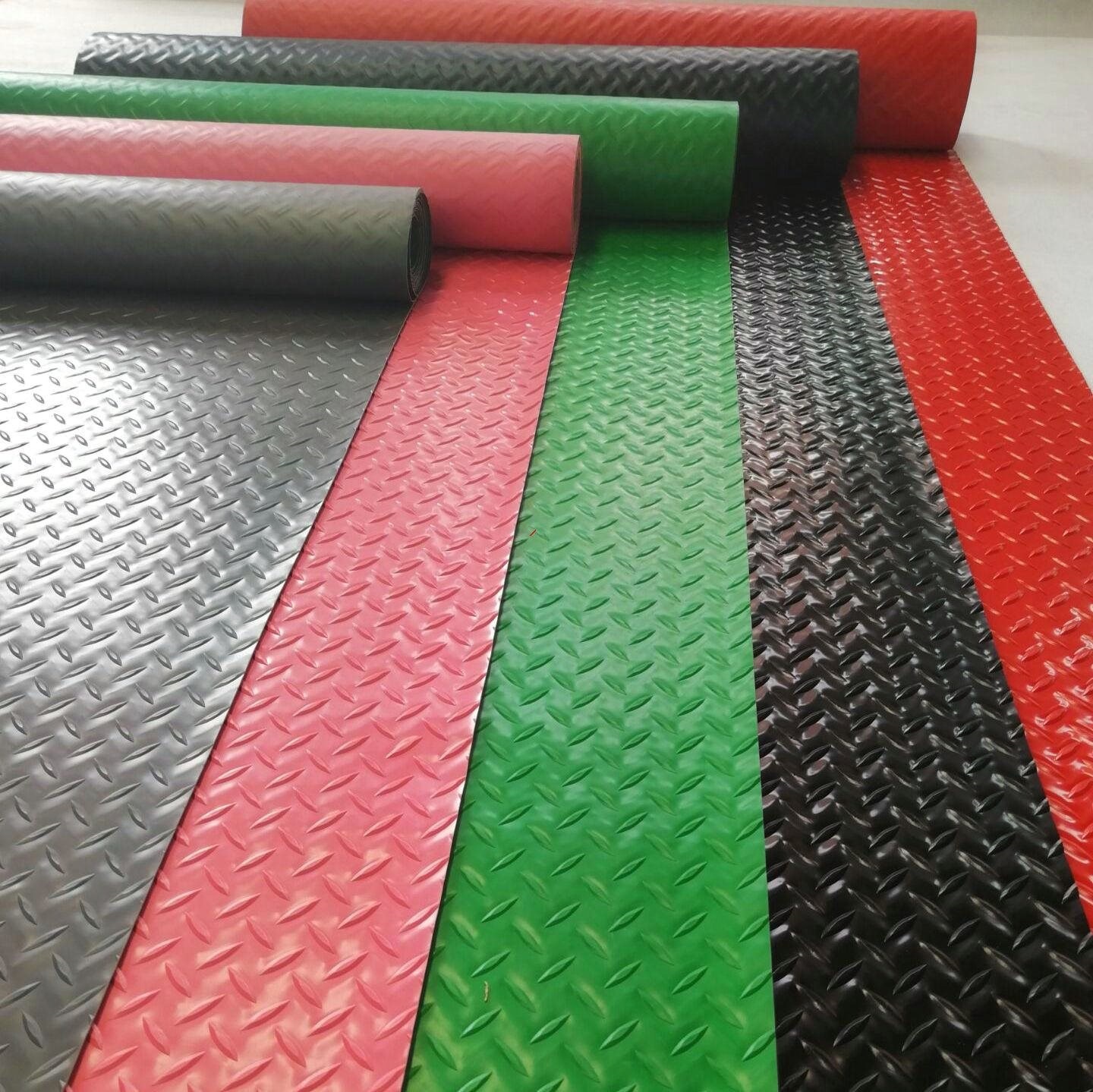 pvc塑胶地垫橡胶地毯垫子车间满铺走廊过道地垫门垫可定制