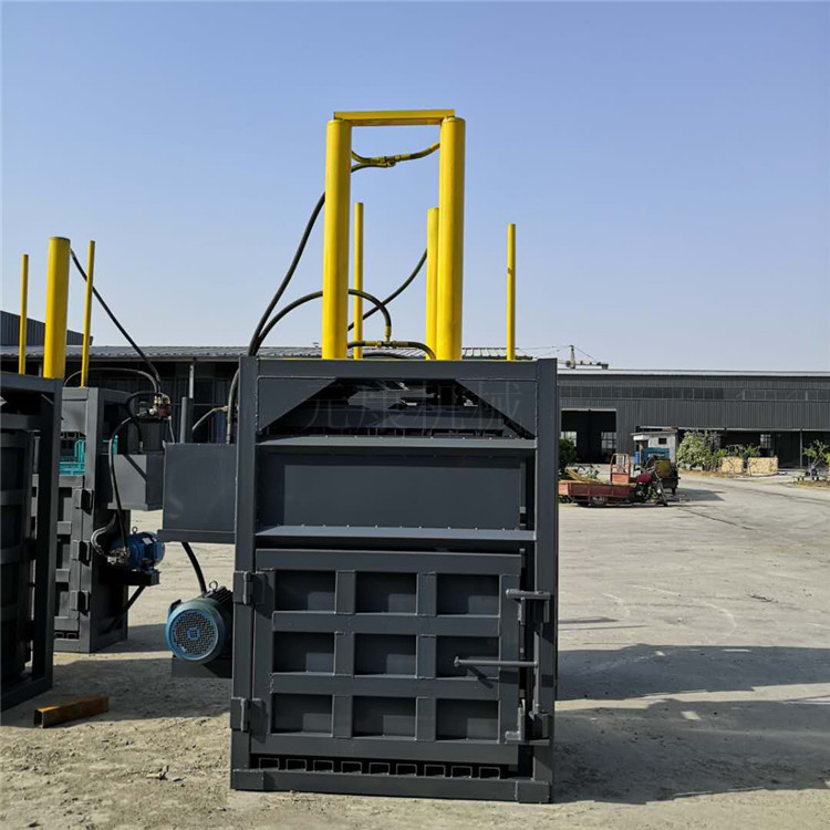 立式废料压缩打包机规格棉花液压打包机图片立式碎海绵打包机厂家