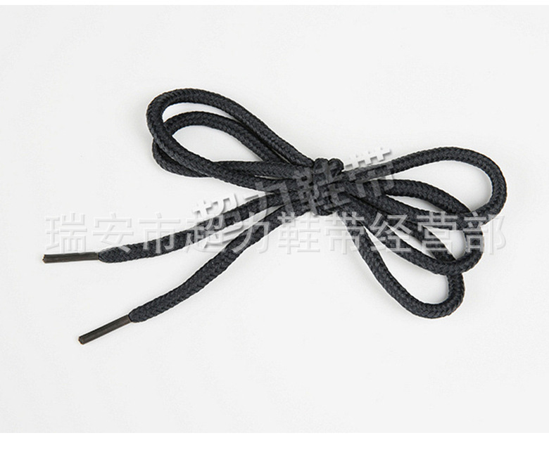 Round Shoelace Monochrome Athletic Shoe Laces Wholesale round Nylon Shoelace Support Asking Price Specifications Manufacturers Supply at Low Prices