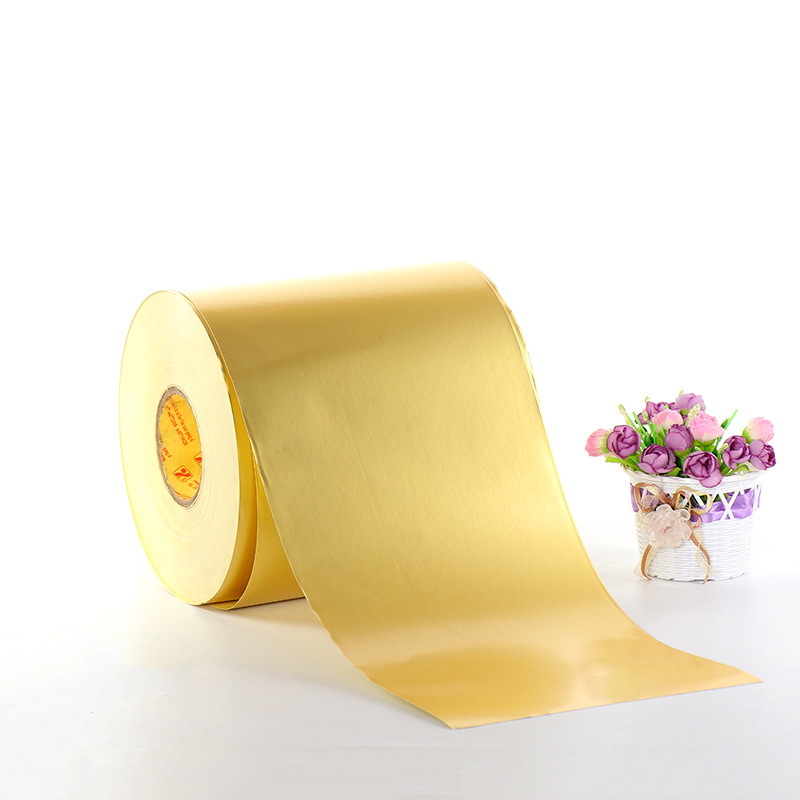 金胶纸干胶干胶酒标铝箔纸铝箔金专用金色不干胶铝箔不干胶铝箔材