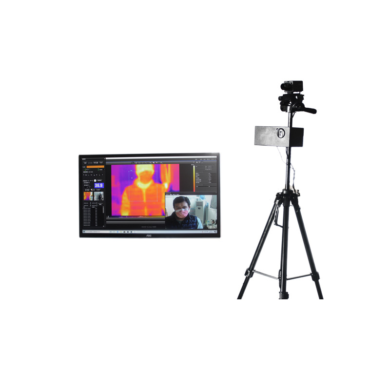 防疫专用安检仪人体测温安检仪非接触式红外体温探测仪速度快准确