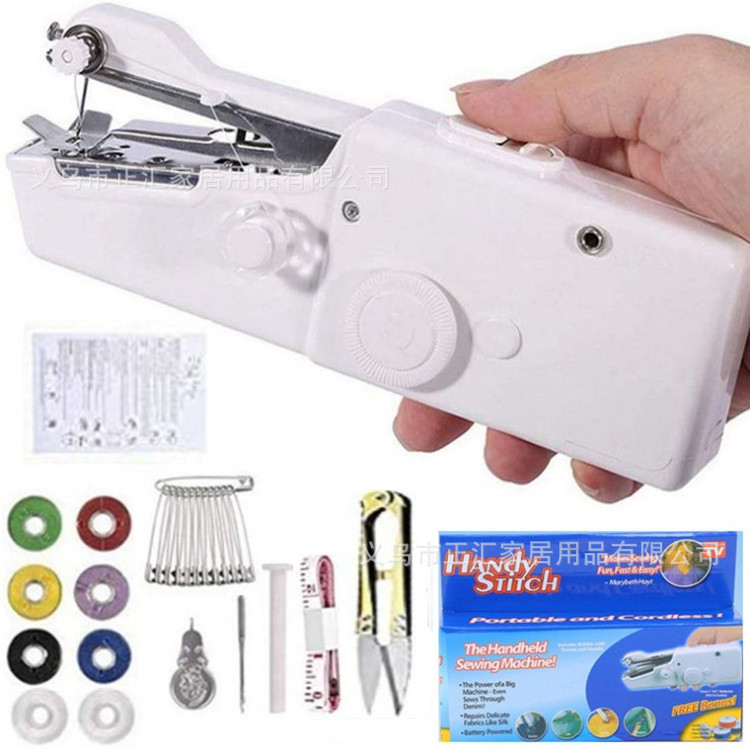 Amazon plus Accessories Handy Stitch Handheld Electric Sewing Machine Five-Color 101 Mini Sewing Machine in Stock
