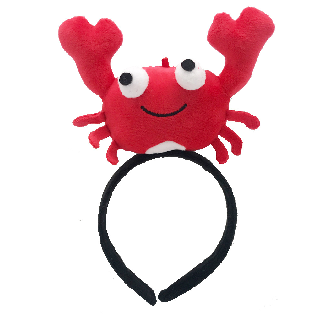 网红胡萝卜发箍韩国小熊头箍女鼠年成人搞怪可爱拍照穿头咸鱼头饰