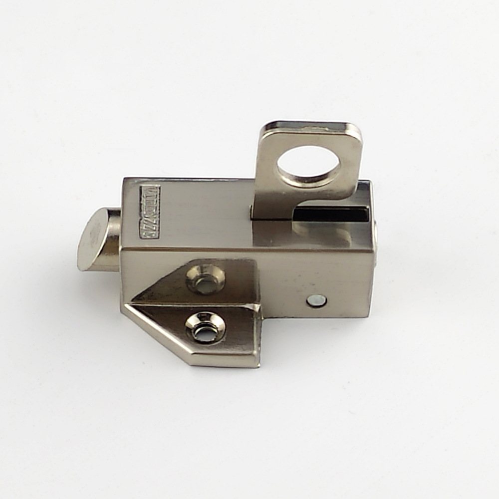 现货可订制锌合金自关自动弹簧插销门窗钢窗插销飞机插销锁扣门栓