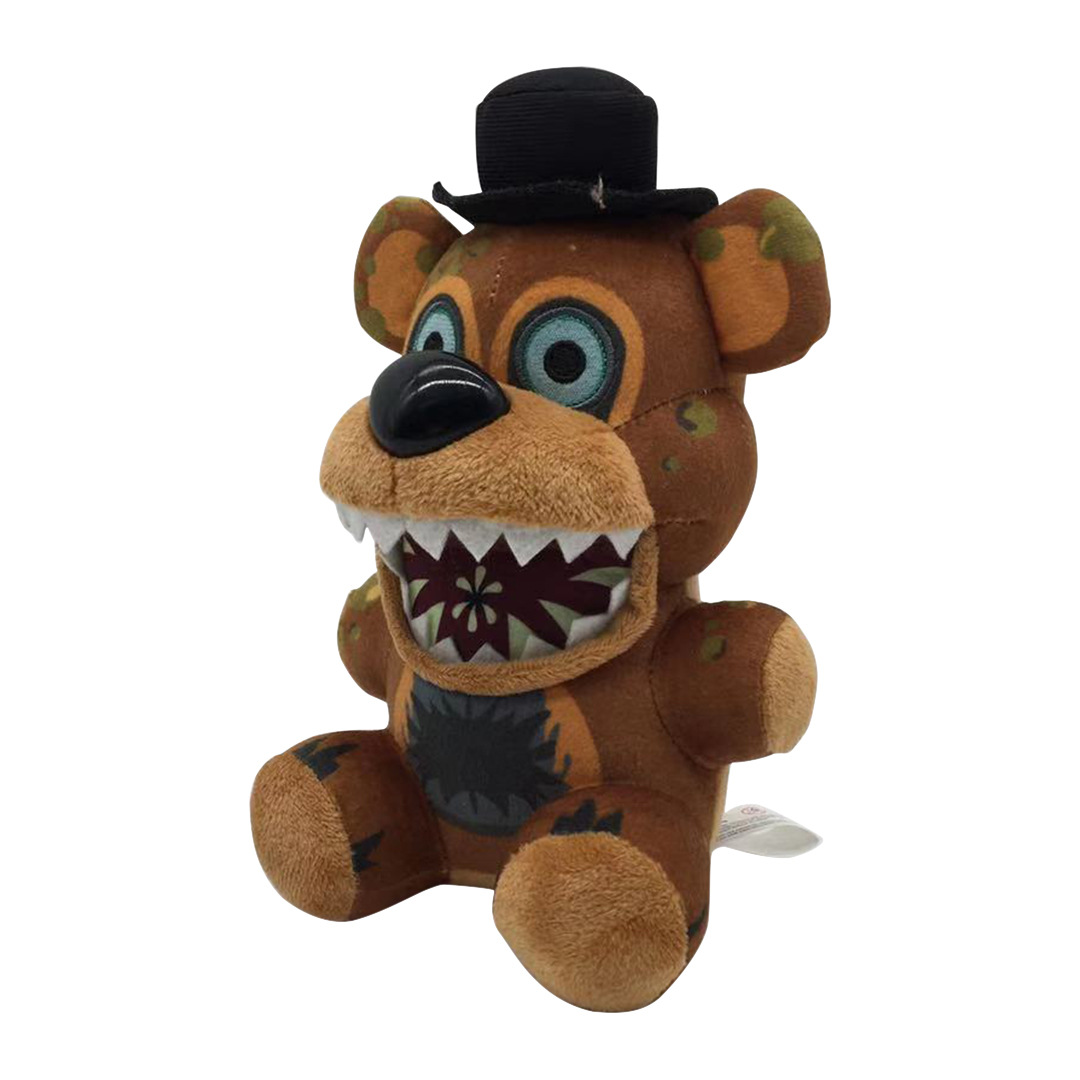 跨境热销五夜玩具熊的午夜后宫five nights at freddys毛绒公仔