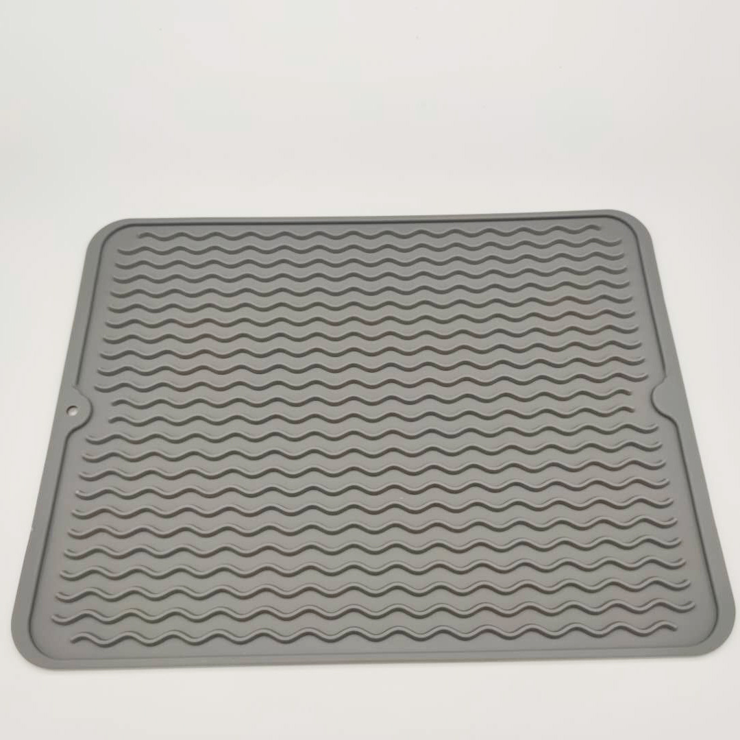 现货 硅胶餐垫 厨房用餐具垫 家用酒店用餐具垫 沥水垫食品级硅胶