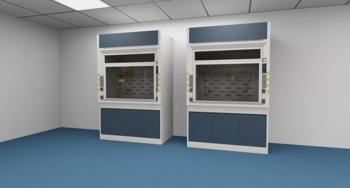 湖南通风柜 pp材质实验室通风排气系统可定制