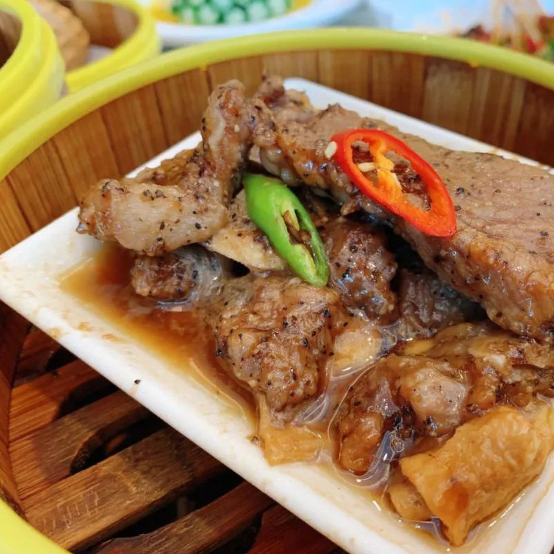 5kg广式早茶成品点心牛仔骨粤菜冷冻食品