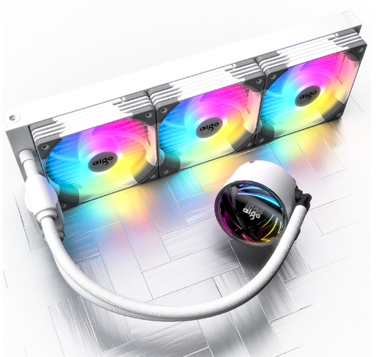爱国者aigo银河t360一体式水冷cpu散热器pwm温控风扇/多平台-阿里巴巴
