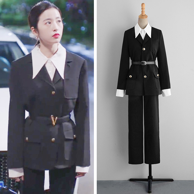 从结婚开始恋爱周雨彤鹿方宁同款衣服女韩版气质小香风西装外套秋