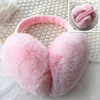 Rabbit Plush Earmuff keep warm Earmuff men and women Big boy neutral fold Imitation fur Big earmuffs Ear package