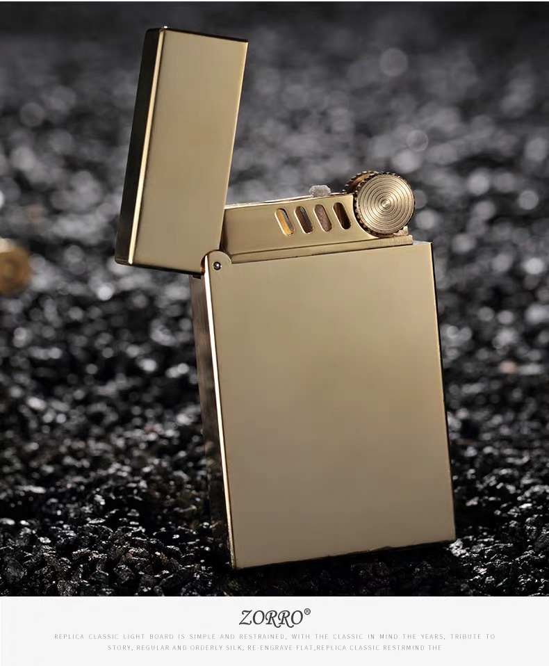 新款佐罗煤油朗声打火机防风朗声打火机钢音个性男士送男友一体机