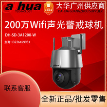 大华3寸网络摄像头旋转球机360度无线wifi手机远程DH-SD-3A1200-W