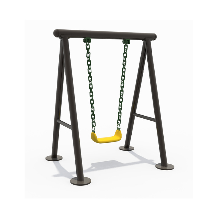 户外休闲铁艺秋千图片