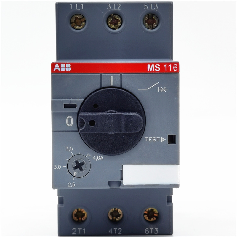 abb ms116-4 马达电动机保护开关 断路器 10140951