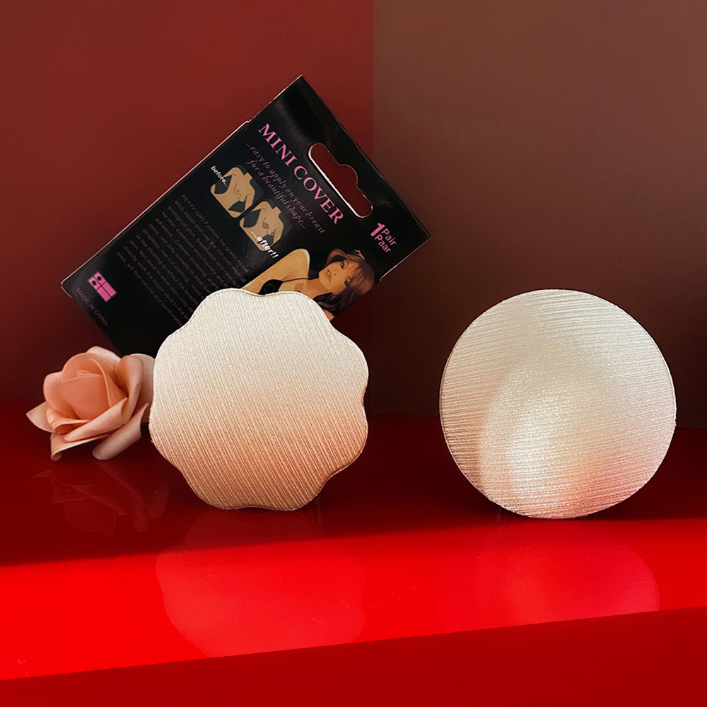 乳贴防凸点乳头贴女硅胶隐形文胸贴防走光透气拉丝乳晕贴跨境货源