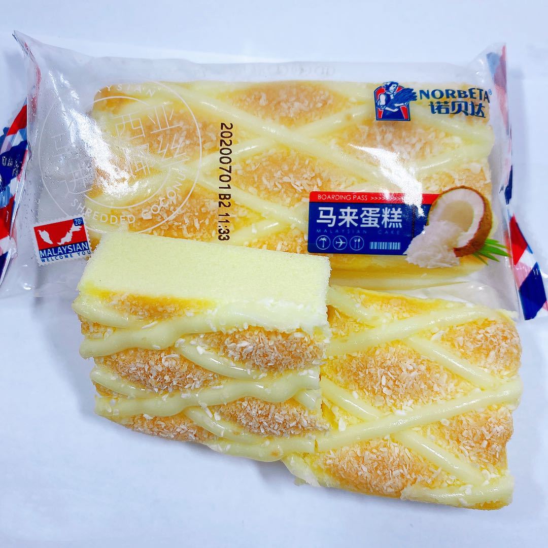 诺贝达轻马来蛋糕烘烤类糕点早餐下午茶蛋糕1件4斤 现58