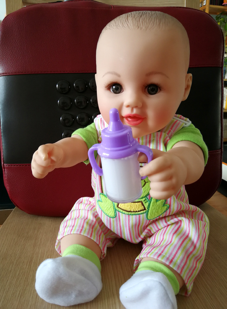 新奇特仿真婴儿娃娃配件用小液体奶瓶魔术奶瓶早教益智玩具